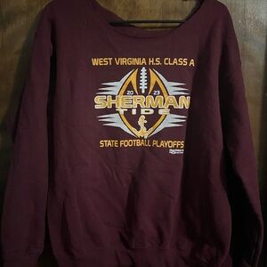 Russell Athletic Maroon Sherman Tide Sweatshirt